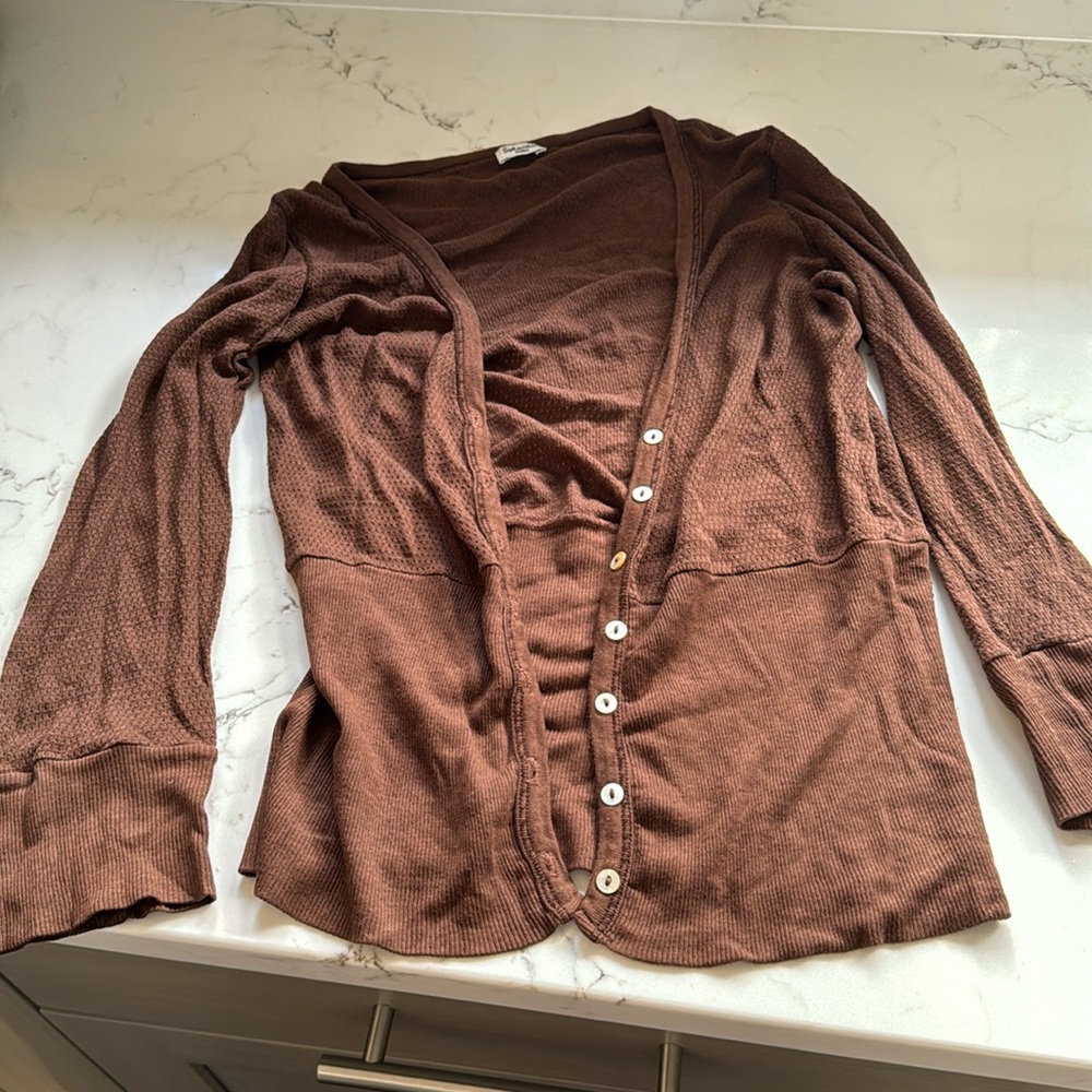 Brown splendid cardigan